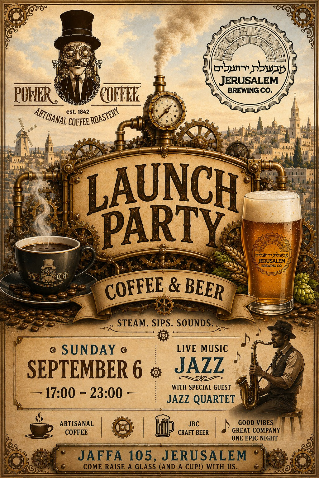 6.9 Power Coffee Works X JBC