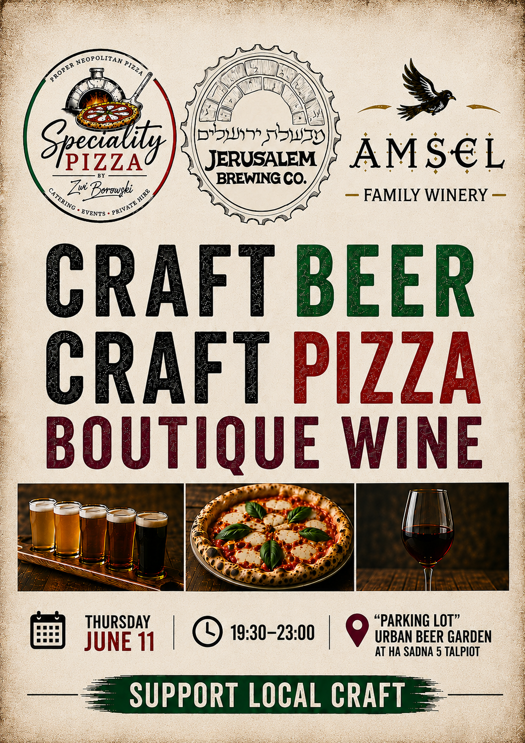 11.6 Craft Pizza, Wine and Beer