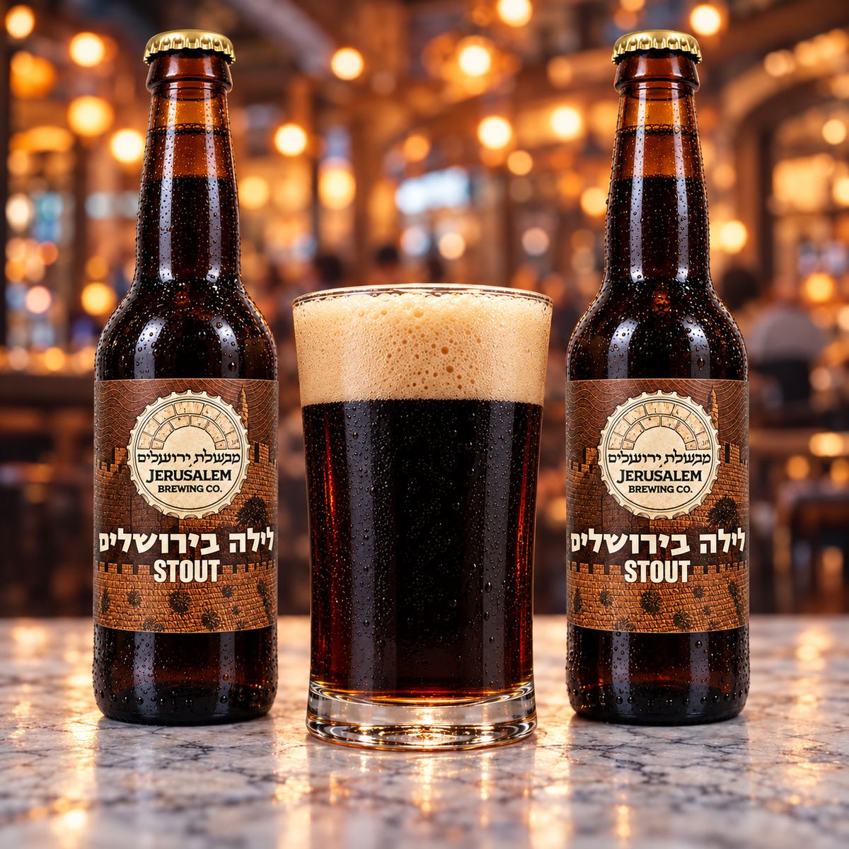 STOUT לילה בירושלים סטאוט