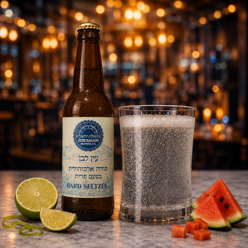 Hard Soda with Lime and Watermelon